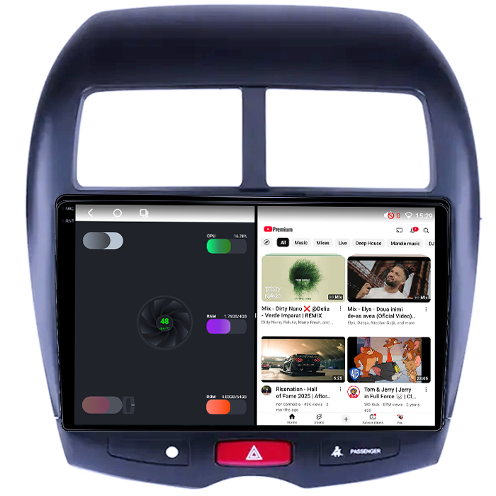 Navigatie dedicata Peugeot 4008, 4GB RAM 64GB ROM, Octacore, Android 14, Display QLED 1K 9", Carplay&Android Auto, SIM 4G, Ventilator Activ [3]