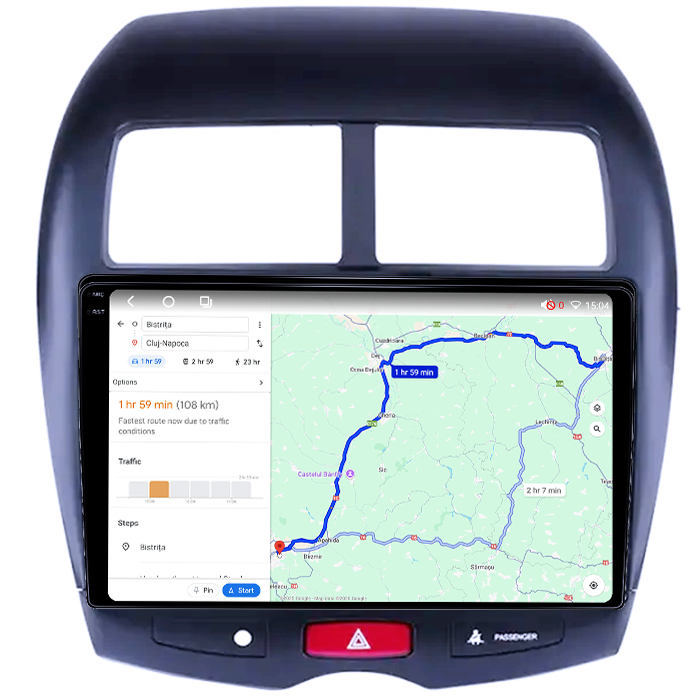Navigatie dedicata Peugeot 4008, 4GB RAM 64GB ROM, Octacore, Android 14, Display QLED 1K 9", Carplay&Android Auto, SIM 4G, Ventilator Activ [4]