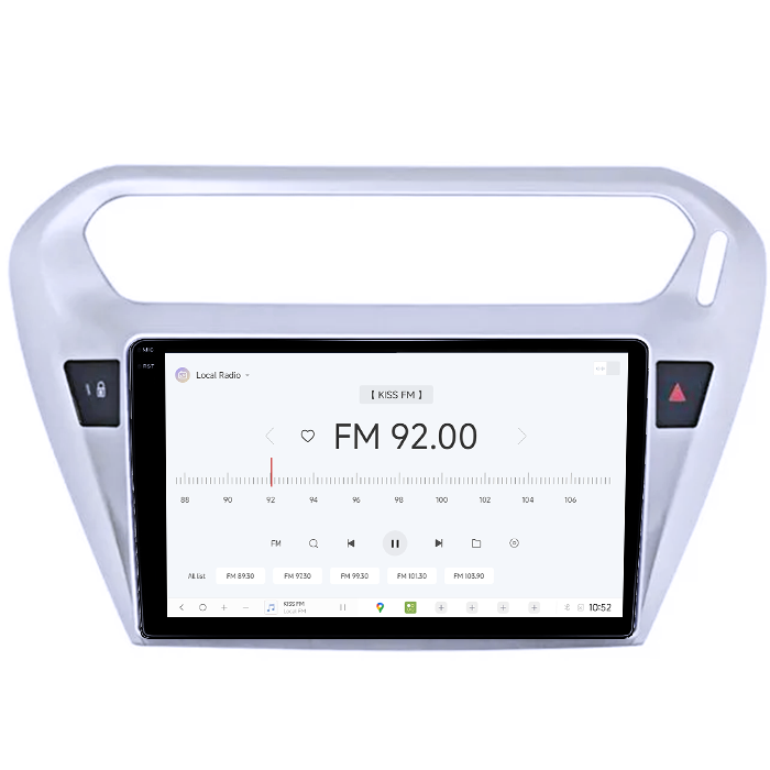 Navigatie dedicata Peugeot 301 2013-2016C-Elysee 2012 DUDU3, 4GB RAM 64GB ROM, Octacore, Platforma 8581, Android, Display QLED 9", DSP, Carplay&AndroidAuto [4]