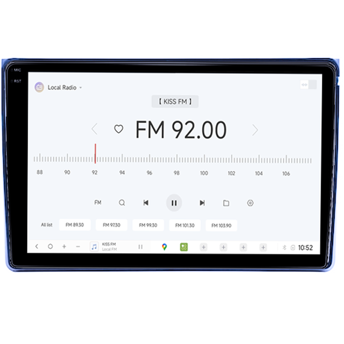 Navigatie dedicata Citroen C5 2008-2017 DUDU3, 4GB RAM 64GB ROM, Octacore, Platforma 8581, Android, Display QLED 10", DSP, Carplay&AndroidAuto [4]