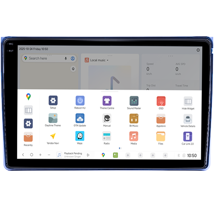 Navigatie dedicata Citroen C5 2008-2017 DUDU3, 4GB RAM 64GB ROM, Octacore, Platforma 8581, Android, Display QLED 10", DSP, Carplay&AndroidAuto [3]