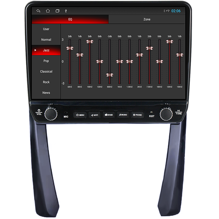 Navigatie dedicata Porsche 911 2005-2013 Tesla cu butoane rotative model 2024, 4GB RAM 64GB ROM, Procesor Quadcore, Android 14, Display QLED 10", DSP, Carplay&Android Auto [2]
