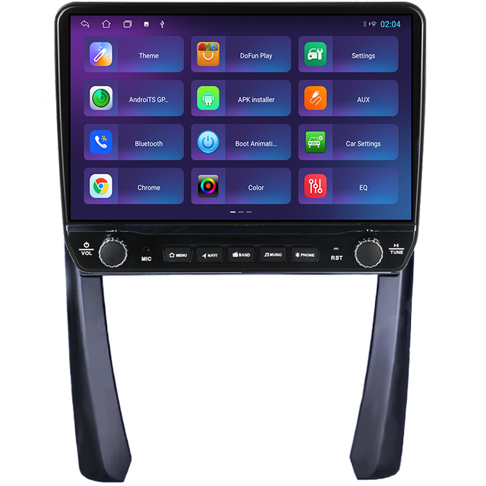 Navigatie dedicata Porsche 911 2005-2013 Tesla cu butoane rotative model 2024, 4GB RAM 64GB ROM, Procesor Quadcore, Android 14, Display QLED 10", DSP, Carplay&Android Auto [4]