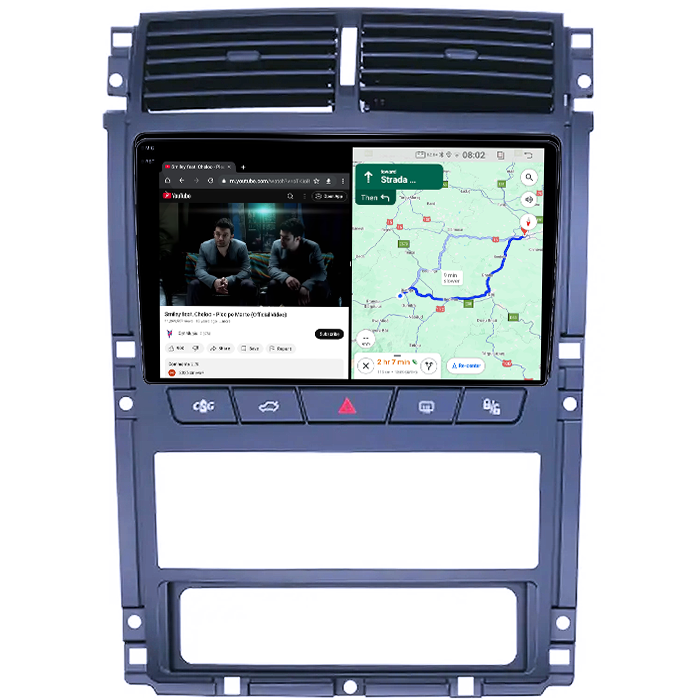Navigatie dedicata Peugeot 405 2010-2019, 4GB RAM 64GB ROM, Quad Core, Display 9" QLED 1K, Carplay, Android 14, Bluetooth, Magazin Play, Suport Camere AHD [4]