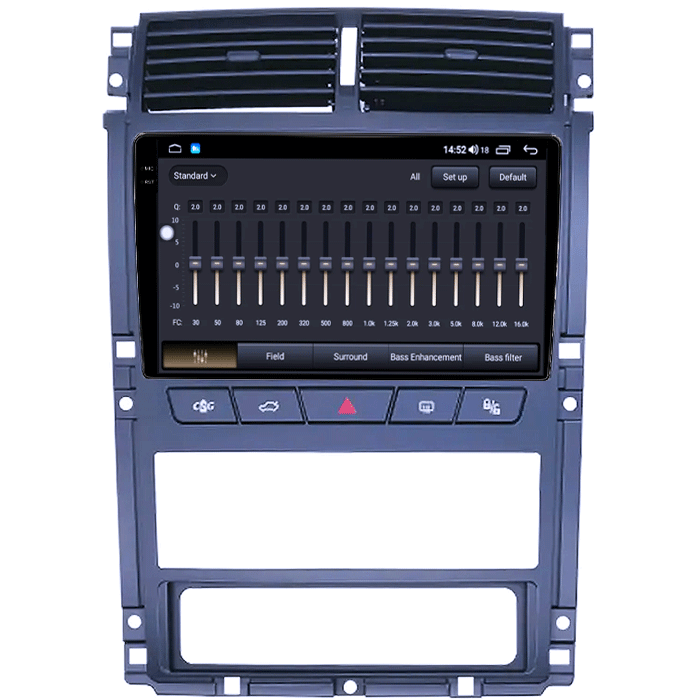 Navigatie dedicata Peugeot 405 2010-2019, 8GB RAM 128GB ROM, Octacore, Platforma TS18, Android 14, Display QLED 9", Suporta camera 360", DSP, Carplay&Android Auto, SIM 4G, Ventilator Activ [8]