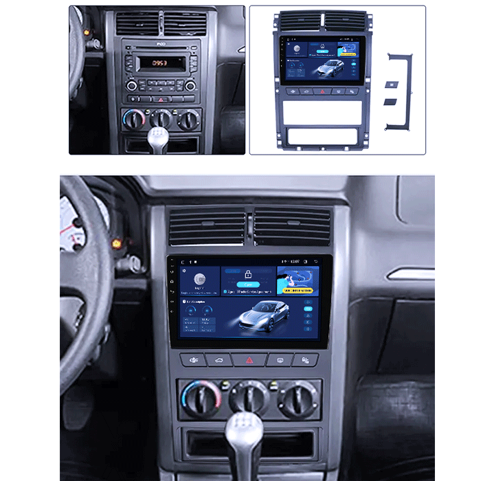 Navigatie dedicata Peugeot 405 2010-2019, 8GB RAM 128GB ROM, Octacore, Platforma TS18, Android 14, Display QLED 9", Suporta camera 360", DSP, Carplay&Android Auto, SIM 4G, Ventilator Activ [5]