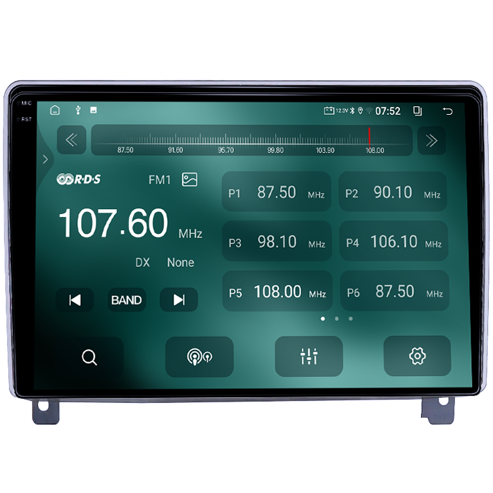 Navigatie dedicata Peugeot 407 2004-2011, 4GB RAM 64GB ROM, Quad Core, Display 9" QLED 1K, Carplay, Android 14, Bluetooth, Magazin Play, Suport Camere AHD [3]