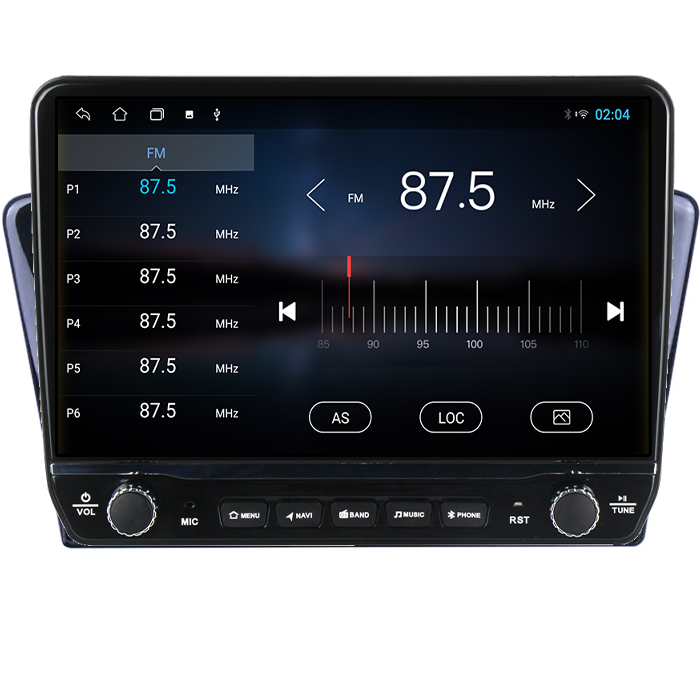 Navigatie dedicata Peugeot 408 2014-2018 Tesla cu butoane rotative model 2024, 4GB RAM 64GB ROM, Procesor Quadcore, Android 14, Display QLED 10", DSP, Carplay&Android Auto [4]