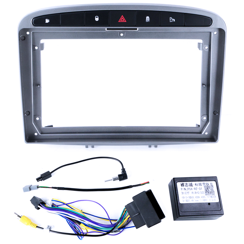 Navigatie dedicata Peugeot 408 2008-2020, 4 GB RAM 32 ROM, Android 13, Display QLED, 9", DSP, Carplay, Android Auto, Internet, Youtube , Waze , WI-FI , USB , Bluetooth [10]
