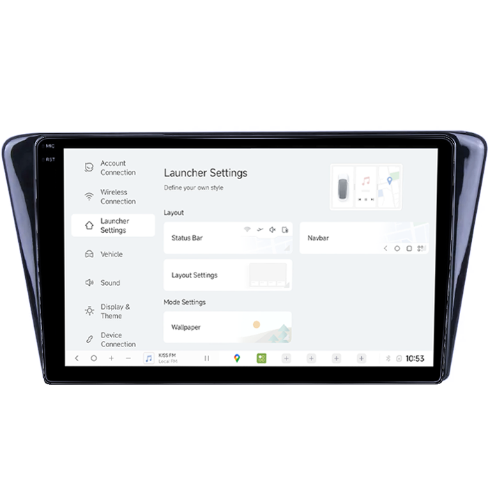 Navigatie dedicata Peugeot 408 2014-2018, DUDU3, 4GB RAM 64GB ROM, Octacore, Platforma 8581, Android, Display QLED 9", DSP, Carplay&AndroidAuto [5]