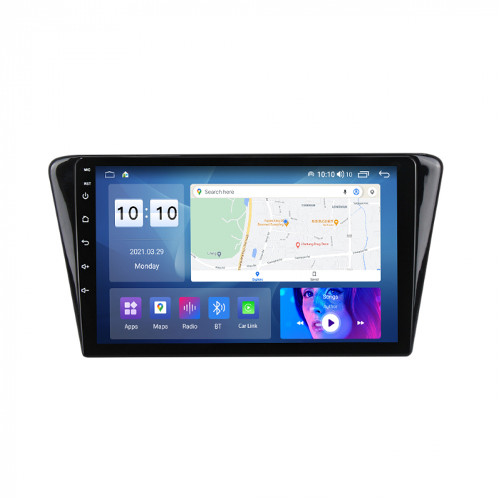 Navigatie dedicata Peugeot 408 2014-2018, 4 GB RAM 32 ROM, Android 13, Display QLED, 10", DSP, Carplay, Android Auto, Internet, Youtube , Waze , WI-FI , USB , Bluetooth [5]