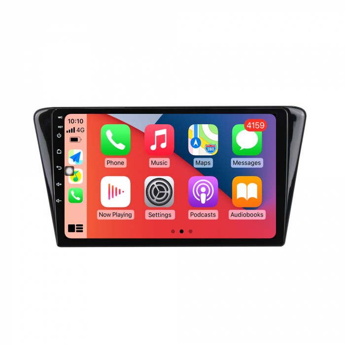 Navigatie dedicata Peugeot 408 2014-2018, 4 GB RAM 32 ROM, Android 13, Display QLED, 10", DSP, Carplay, Android Auto, Internet, Youtube , Waze , WI-FI , USB , Bluetooth [4]