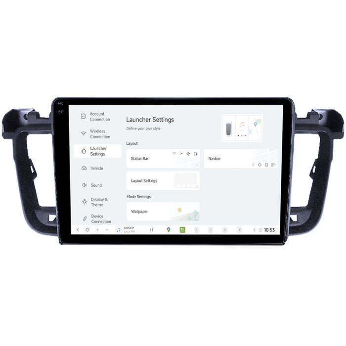 Navigatie dedicata Peugeot 508 2010-2018, DUDU3, 4GB RAM 64GB ROM, Octacore, Platforma 8581, Android, Display QLED 9", DSP, Carplay&AndroidAuto [5]