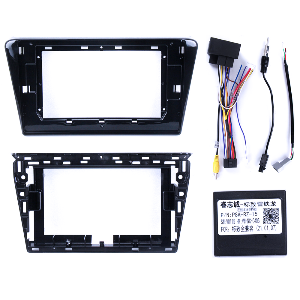 Navigatie dedicata Peugeot 408 2014, 4GB RAM 64GB ROM, Quad Core, Display 10" QLED 1K, Carplay, Android 14, Bluetooth, Magazin Play, Suport Camere AHD [2]