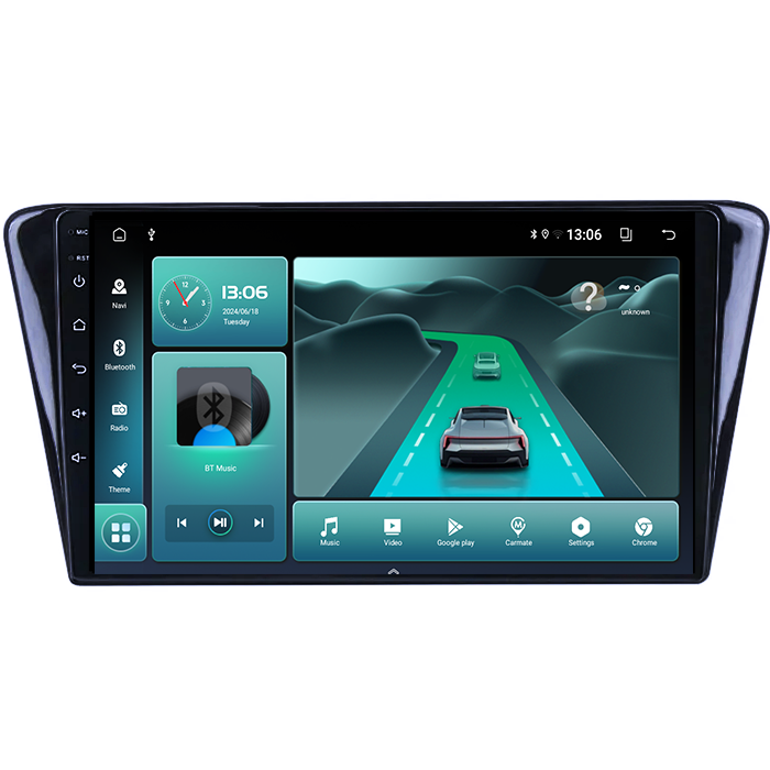 Navigatie dedicata Peugeot 408 2014+, 8GB RAM 128GB ROM, Octacore, Platforma TS18, Android 13, Display QLED 10”, Suporta camera 360º, DSP, Carplay&Android Auto, SIM 4G, Ventilator Activ [2]