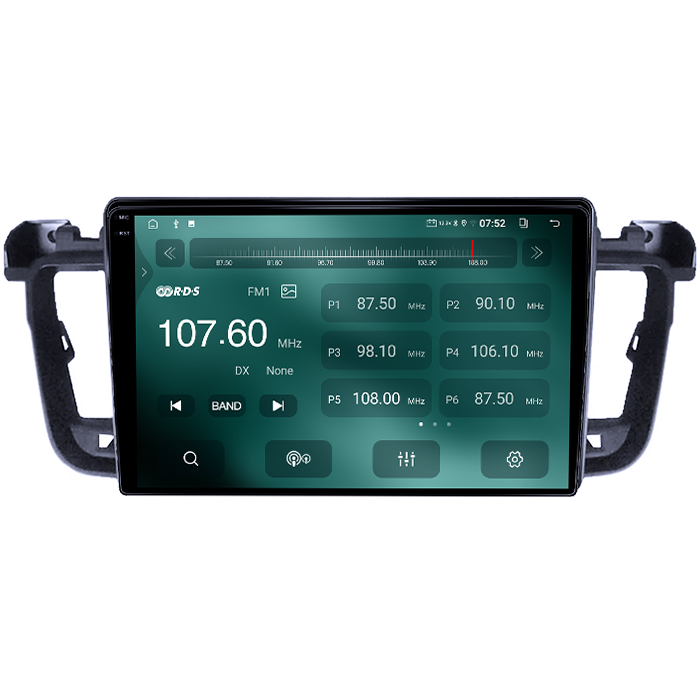 Navigatie dedicata Peugeot 508 2010-2018, 4GB RAM 64GB ROM, Quad Core, Display 9" QLED 1K, Carplay, Android 14, Bluetooth, Magazin Play, Suport Camere AHD [5]