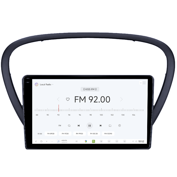 Navigatie dedicata Peugeot 607 2004-2010, DUDU3, 4GB RAM 64GB ROM, Octacore, Platforma 8581, Android, Display QLED 9", DSP, Carplay&AndroidAuto [4]