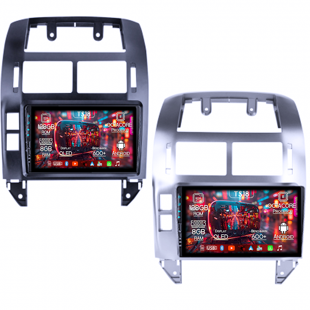 Navigatie dedicata Polo Mk4 2004-2009, USB&Butoane fizice frontale, Platforma TS18, 9 Inch, 8GB RAM 128GB ROM, Octacore, Android 14, Android Auto&Carplay [1]