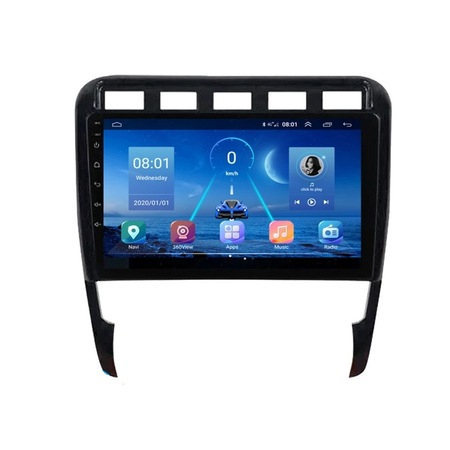 Navigatie dedicata Porsche Cayenne 2002-2010, 8GB RAM 128GB ROM, Octacore, Platforma 7862,Android 13, Display QLED 9”, Suporta camera 360º, DSP, Carplay&Android Auto, SIM 4G, Ventilator Activ [2]