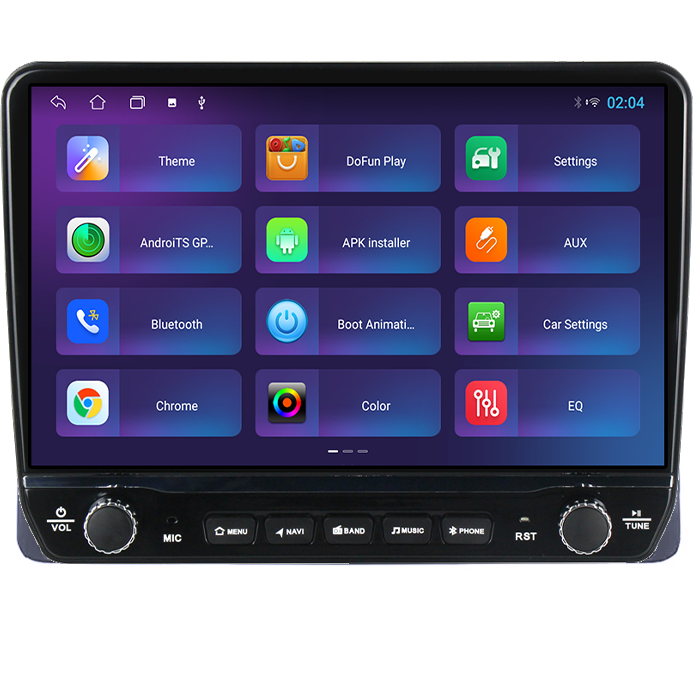 Navigatie dedicata Renault Duster 2018-2022 Tesla cu butoane rotative model 2024, 4GB RAM 64GB ROM, Procesor Quadcore, Android 14, Display QLED 10", DSP, Carplay&Android Auto [4]
