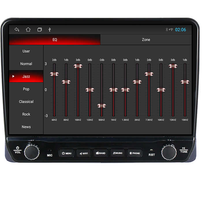Navigatie dedicata Renault Duster 2018-2022 Tesla cu butoane rotative model 2024, 4GB RAM 64GB ROM, Procesor Quadcore, Android 14, Display QLED 10", DSP, Carplay&Android Auto [2]