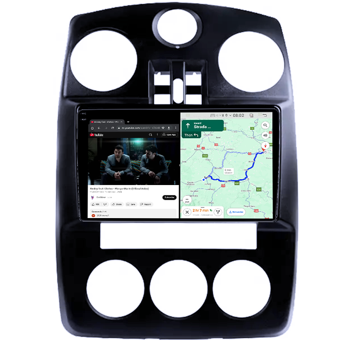 Navigatie dedicata Chrysler PT Cruiser 2005-2010, 4GB RAM 64GB ROM, Quadcore, Android 14, Display QLED 1K 9", DSP, Carplay&Android Auto, Suport camere AHD [4]