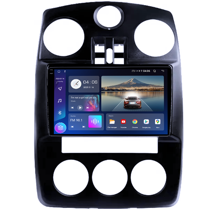 Navigatie dedicata Chrysler PT Cruiser 2005-2010, 4GB RAM 64GB ROM, Quadcore, Android 14, Display QLED 1K 9", DSP, Carplay&Android Auto, Suport camere AHD [2]