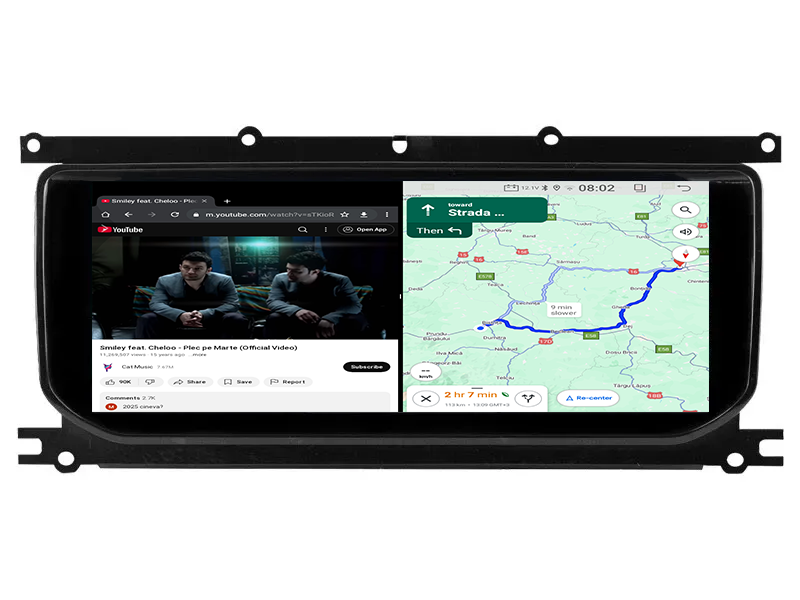 Navigatie Dedicata Range Rover Evoque 2011-2015/2015-2018, 7862, 8GB Ram, 128GB Rom, AndroidAuto, CarPlay, Magazin Play, BT/Wi-Fi [3]