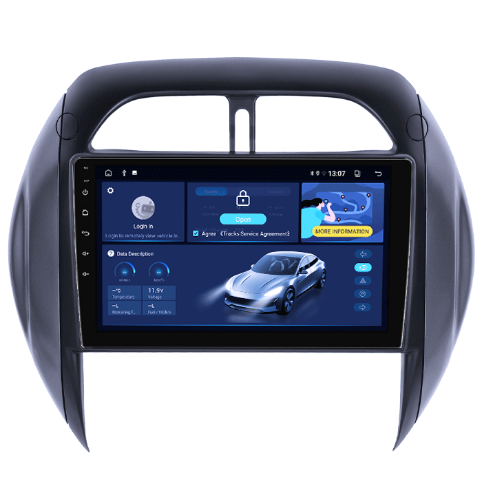 Navigatie dedicata RAV4 2003-2005, 8GB RAM 128GB ROM, Octacore, Platforma TS18, Android 14, Display QLED 9”, Suporta camera 360º, DSP, Carplay&Android Auto, SIM 4G, Ventilator Activ [2]