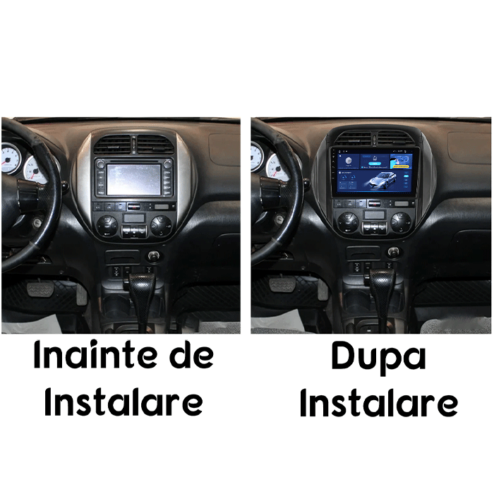 (Resigilata) Navigatie dedicata RAV4 2003-2005, 2GB RAM 32GB ROM, Quad Core, Display 9" IPS Full HD, Carplay&Android Auto, Android 14, , Suport camere AHD [5]
