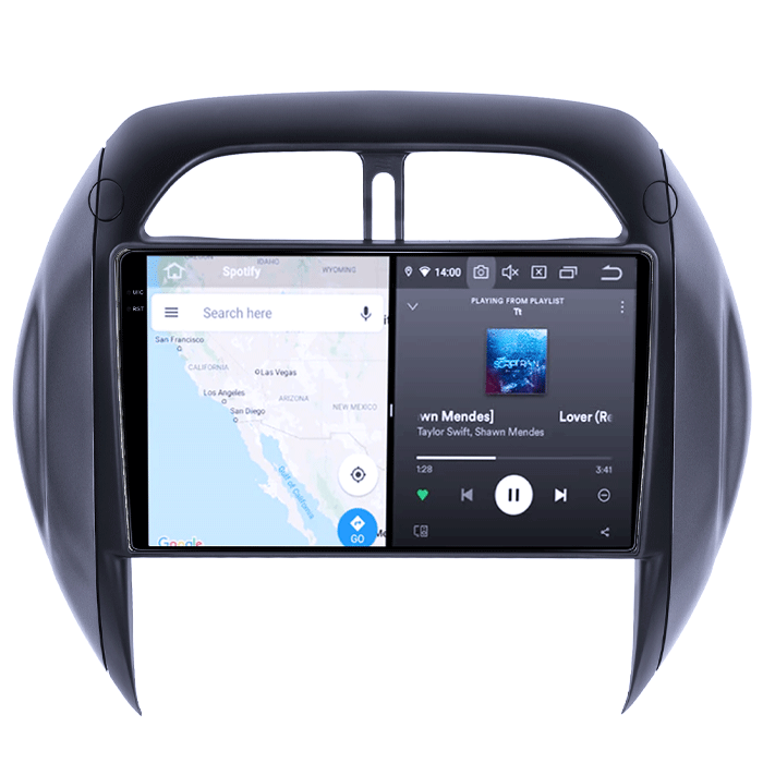 Navigatie dedicata RAV4 2003-2005, 12GB RAM 256GB ROM, Android 13, Rezolutie 2K, Display QLED 9", DSP, Carplay&Android Auto, SIM 4G, Ventilator Activ, Suport Camere 360 [2]