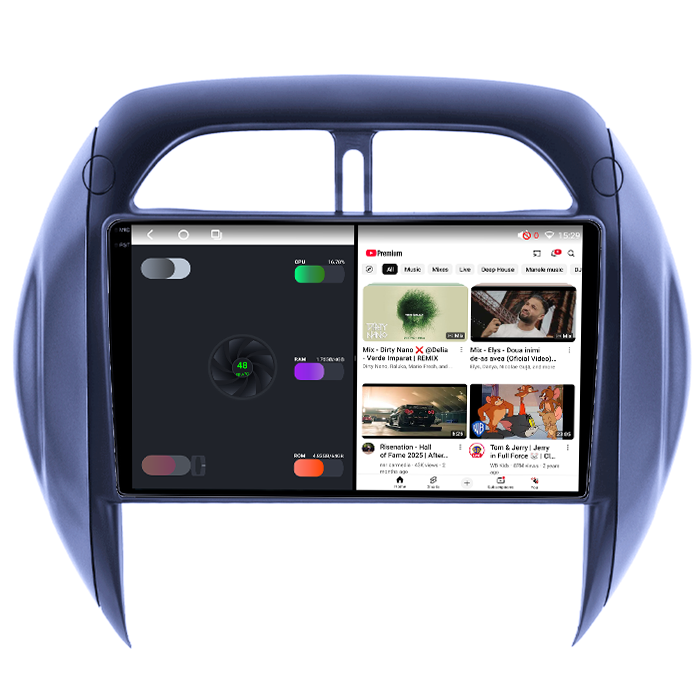 Navigatie dedicata RAV4 2003-2005, 4GB RAM 64GB ROM, Procesor Qualcomm Octacore, Android 14, Rezolutie 2K, Display QLED 9", DSP, Carplay&Android Auto, SIM 4G [4]