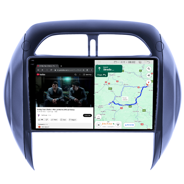Navigatie dedicata RAV4 2003-2005, 4GB RAM 64GB ROM, Quad Core, Display 9" QLED 1K, Carplay&Android Auto, Android 14, , Suport Camere AHD [4]