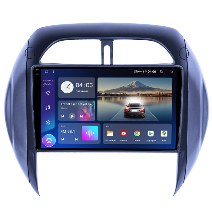 Navigatie dedicata RAV4 2003-2005, 4GB RAM 64GB ROM, Quad Core, Display 9" QLED 1K, Carplay&Android Auto, Android 14, , Suport Camere AHD [2]