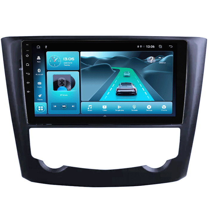 Navigatie dedicata Renaul Kadjar 2015-2017, 8GB RAM 128GB ROM, Octacore, Platforma TS18, Android 13, Display QLED 9”, Suporta camera 360º, DSP, Carplay&Android Auto, SIM 4G, Ventilator Activ [2]