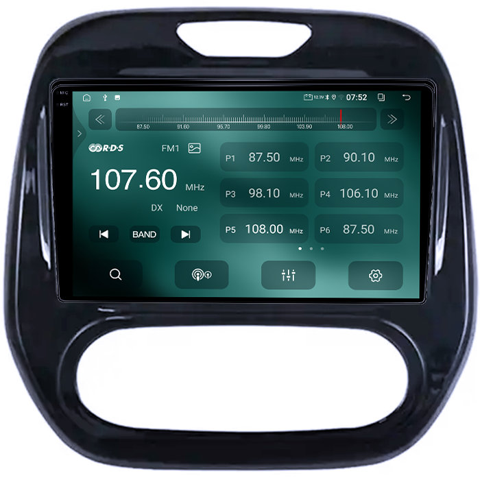 Navigatie dedicata Renault Captur 2013+, 8GB RAM 128GB ROM, Octacore, Platforma 7862, Android 14, Display QLED 9”, Suporta camera 360º, DSP, Carplay&Android Auto, SIM 4G, Ventilator Activ [2]