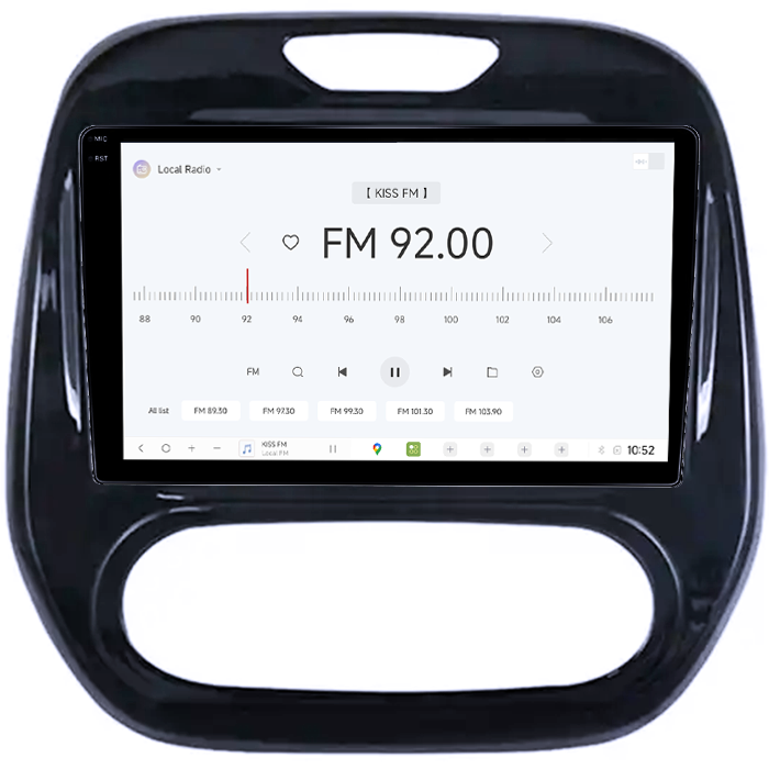 Navigatie dedicata Renault Captur 2013+, DUDU3, 4GB RAM 64GB ROM, Octacore, Platforma 8581, Android, Display QLED 9", DSP, Carplay&AndroidAuto [4]