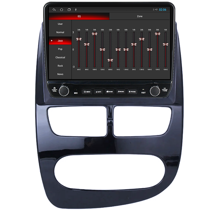 Navigatie dedicata Renault Captur 2016-2019 Tesla cu butoane rotative model 2024, 4GB RAM 64GB ROM, Procesor Quadcore, Android 14, Display QLED 10", DSP, Carplay&Android [2]