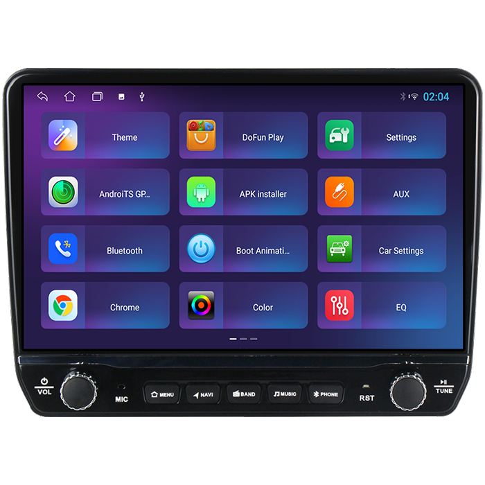 Navigatie dedicata Renault Captur 2020+ Tesla cu butoane rotative model 2024, 4GB RAM 64GB ROM, Procesor Quadcore, Android 14, Display QLED 10", DSP, Carplay&Android Auto [4]