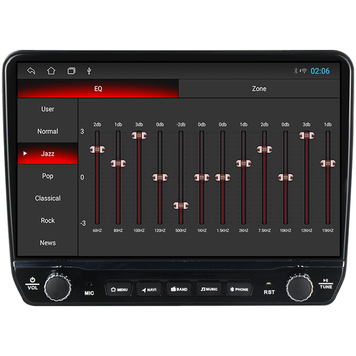 Navigatie dedicata Renault Captur 2020+ Tesla cu butoane rotative model 2024, 4GB RAM 64GB ROM, Procesor Quadcore, Android 14, Display QLED 10", DSP, Carplay&Android Auto [2]