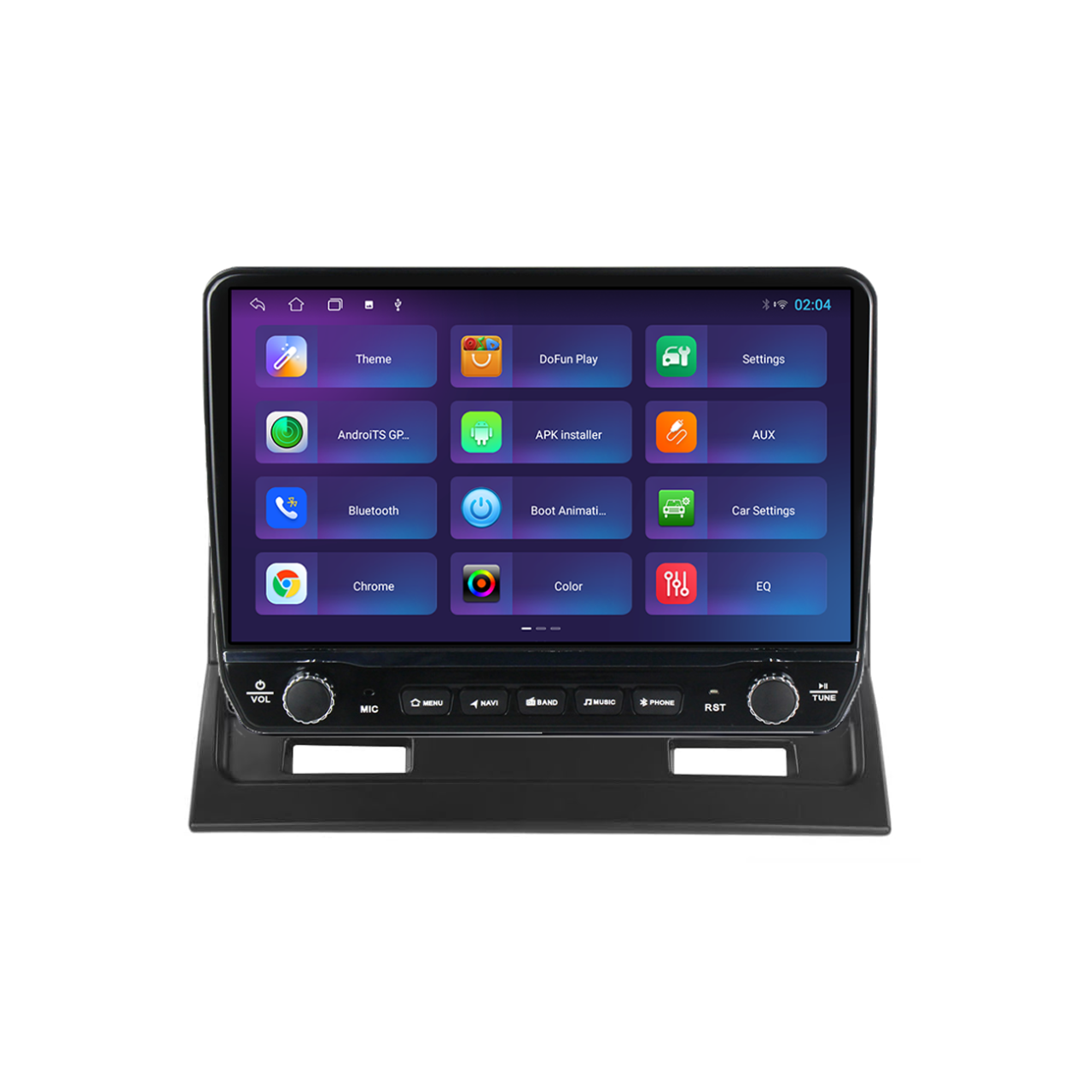 Navigatie dedicata Mitsubishi Galant 2003-2012 Tesla Cu Butoane Rotative Model 2024, 4GB RAM 64GB ROM, Procesor Quadcore, Android 14, Display QLED 10", DSP, Carplay&AndroidAuto [3]