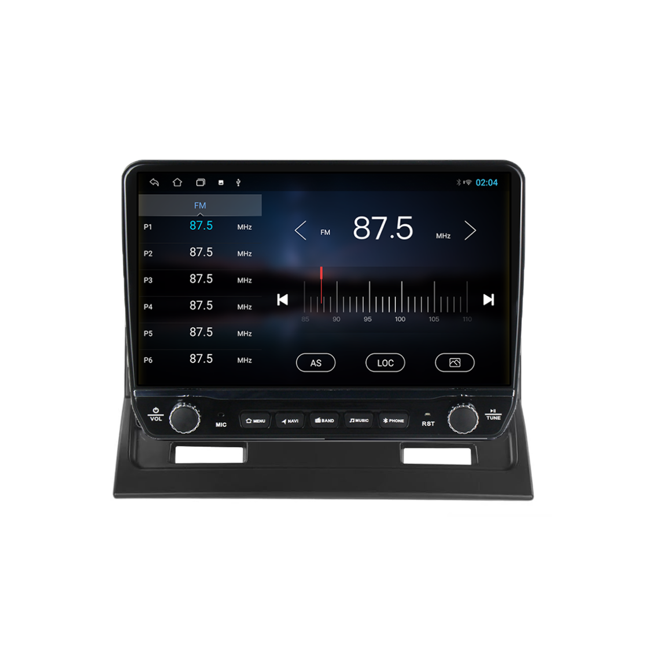 Navigatie dedicata Mitsubishi Galant 2003-2012 Tesla Cu Butoane Rotative Model 2024, 4GB RAM 64GB ROM, Procesor Quadcore, Android 14, Display QLED 10", DSP, Carplay&AndroidAuto [4]