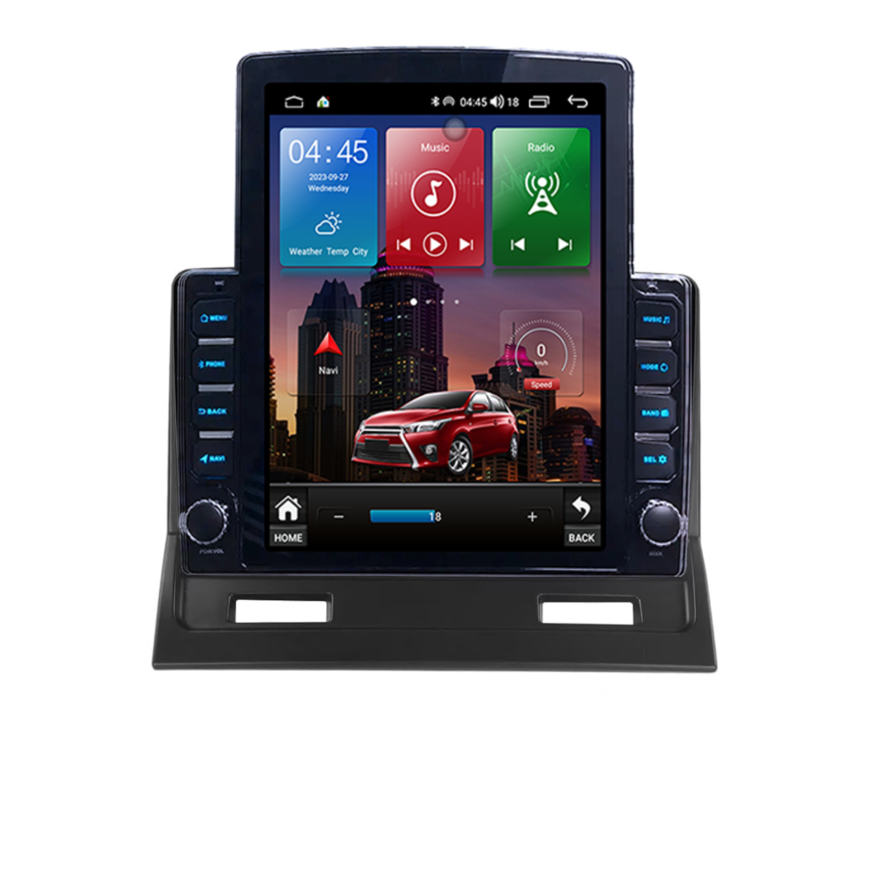 Navigatie dedicata Mitsubishi Galant 2003-2012 Tesla Style, 4GB RAM 64GB ROM, Procesor Quadcore, Android 14, Display QLED 9.7", DSP, Carplay&Android Auto [2]
