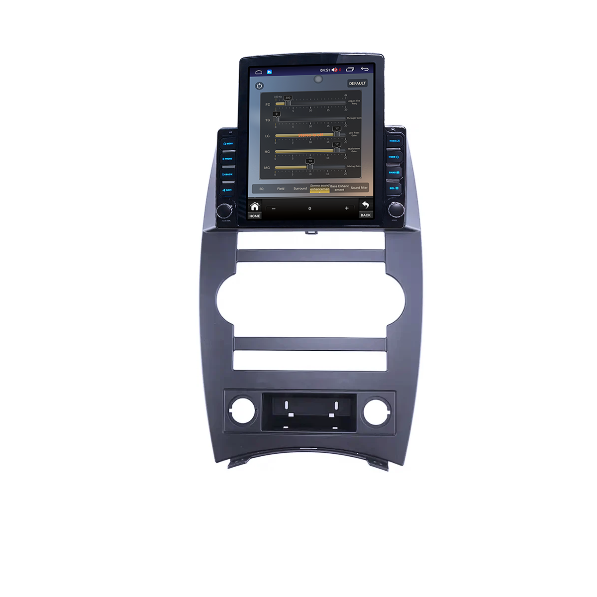 Navigatie dedicata Jeep Cherokee Commander XK 2005-2011 Tesla Style, 4GB RAM 64GB ROM, Procesor Quadcore, Android 14, Display QLED 9.7", DSP, Carplay&Android Auto [4]