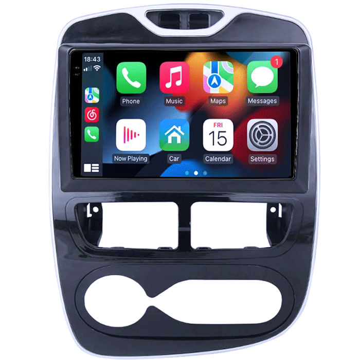 Navigatie dedicata Renault Clio 2013-2019, 8GB RAM 128GB ROM, Octacore, Platforma TS18, Android 14, Display QLED 9", Suporta camera 360", DSP, Carplay&Android Auto, SIM 4G, Ventilator Activ [9]