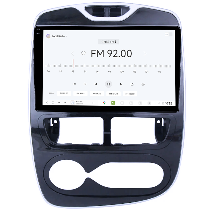 Navigatie dedicata Renault Clio 2013-2019, DUDU3, 4GB RAM 64GB ROM, Octacore, Platforma 8581, Android, Display QLED 9", DSP, Carplay&AndroidAuto [4]