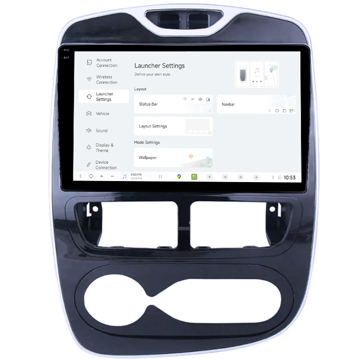 Navigatie dedicata Renault Clio 2013-2019, DUDU3, 4GB RAM 64GB ROM, Octacore, Platforma 8581, Android, Display QLED 9", DSP, Carplay&AndroidAuto [5]