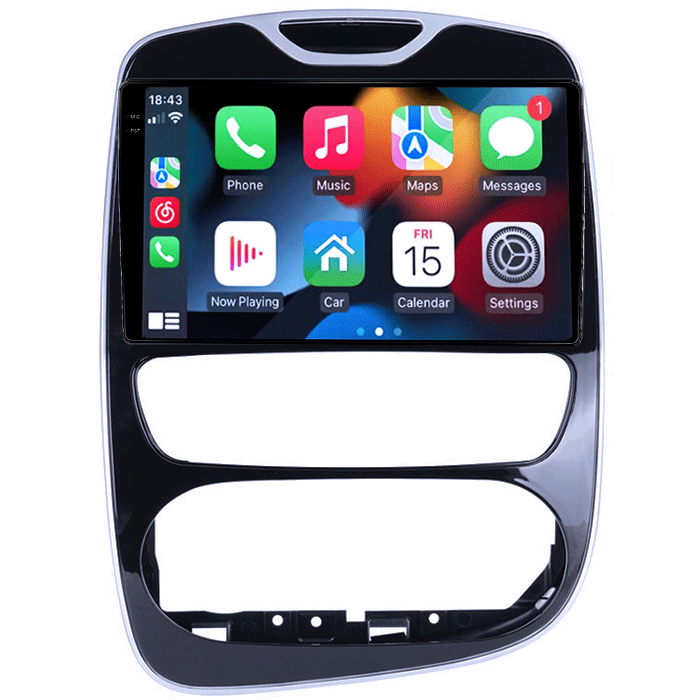 Navigatie dedicata Renault Clio 4 BH98 KH98 2012-2018, 8GB RAM 128GB ROM, Octacore, Platforma TS18, Android 14, Display QLED 10", Suporta camera 360", DSP, Carplay&Android Auto, SIM 4G, Ventilator [9]