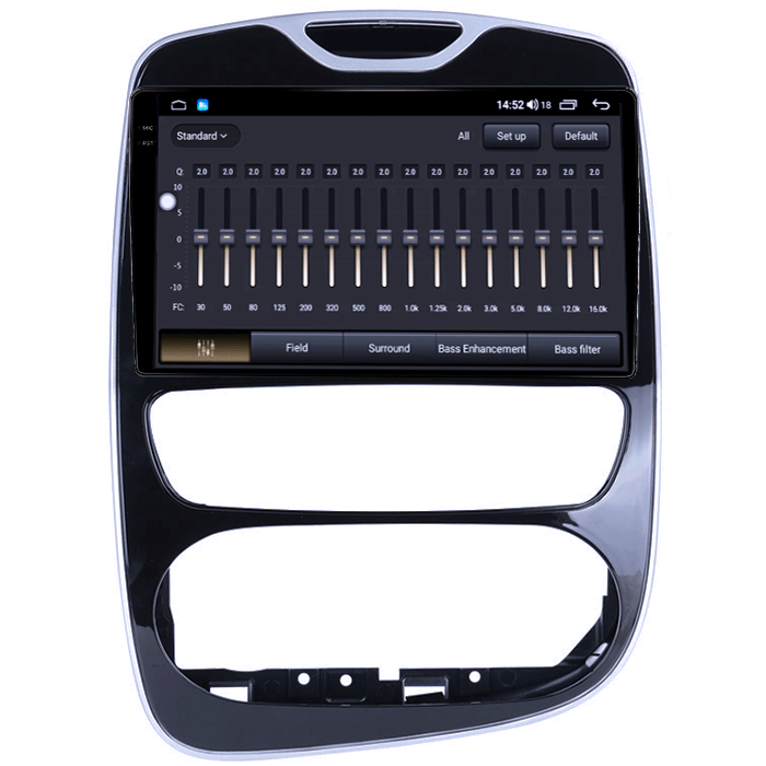 Navigatie dedicata Renault Clio 4 BH98 KH98 2012-2018, 8GB RAM 128GB ROM, Octacore, Platforma TS18, Android 14, Display QLED 10", Suporta camera 360", DSP, Carplay&Android Auto, SIM 4G, Ventilator [8]