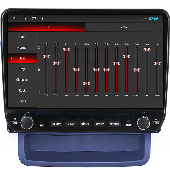 Navigatie dedicata Renault Trafic 2010-2014 Tesla cu butoane rotative model 2024, 4GB RAM 64GB ROM, Procesor Quadcore, Android 14, Display QLED 10", DSP, Carplay&Android Auto [2]
